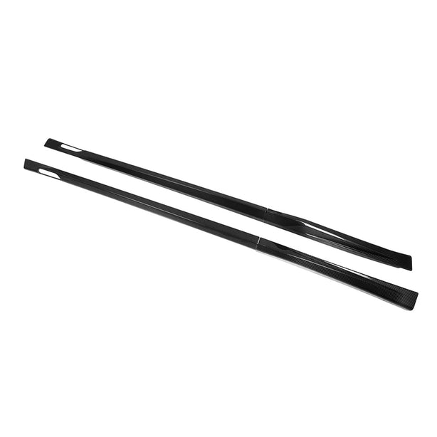 SooQoo BMW F97 X3M & F98 X4M SQ Side Skirts In Gloss Pre Preg Carbon Fibre (G01/G02 Included)