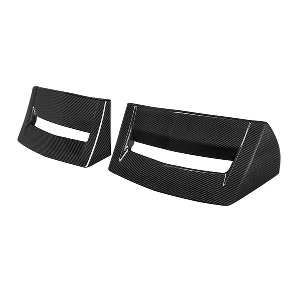 SooQoo BMW F98 X4M Aggressive Roof Spoiler In Gloss Pre Preg Carbon Fibre