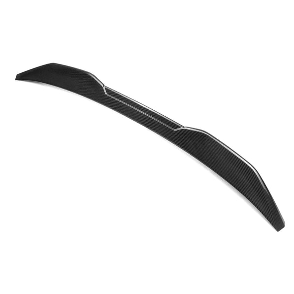 SooQoo BMW F98 X4M Rear Ducktail Spoiler In Gloss Pre Preg Carbon Fibre