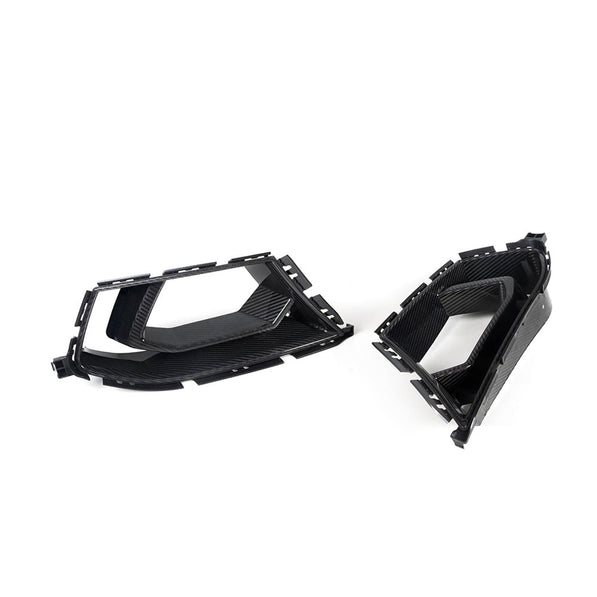 SooQoo BMW G80 M3 G82 M4 Front Ducts In Gloss Carbon Fibre