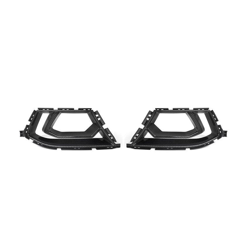 SooQoo BMW G80 M3 G82 M4 Front Ducts In Gloss Carbon Fibre