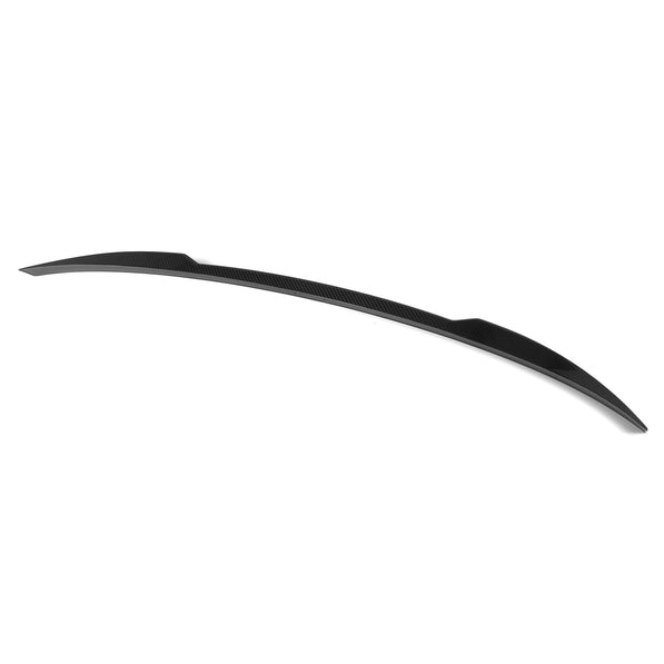 SooQoo BMW G81 M3 Touring Lower Trunk Spoiler In Gloss Pre Preg Carbon Fibre (2023+)