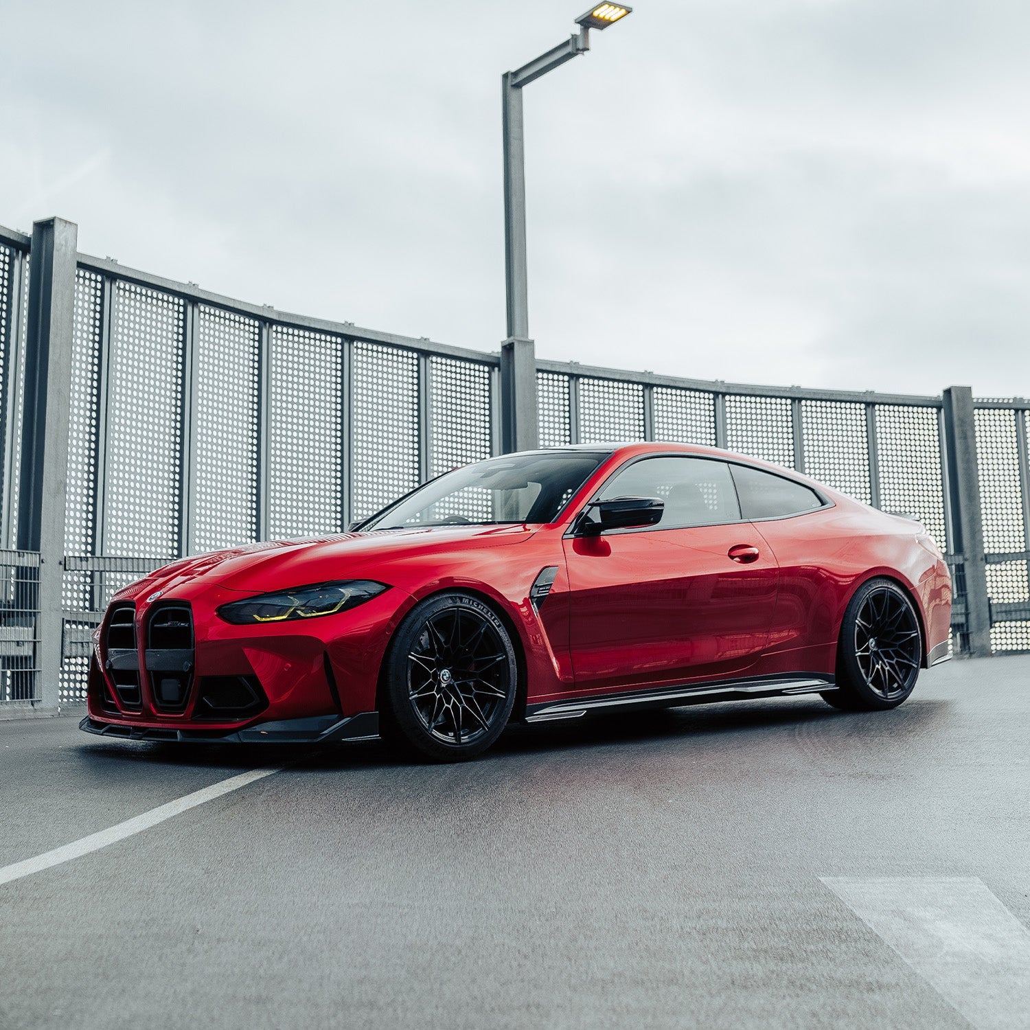 SooQoo BMW G82 G83 M4 Side Skirts In Gloss Carbon Fibre