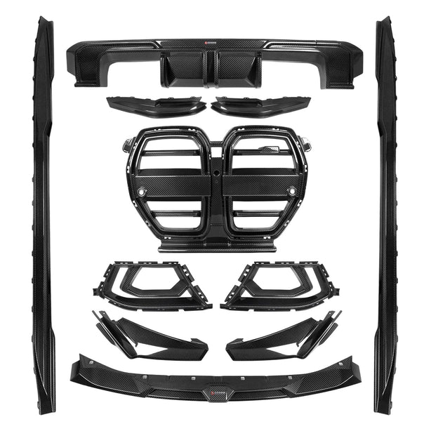 SooQoo BMW G82 & G83 M4 SQ Body Kit In Gloss Carbon Fibre