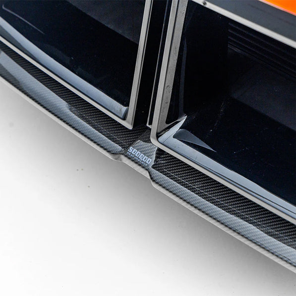 SooQoo BMW G90 & G99 M5 SQ-A Front Splitter In Gloss Carbon Fibre