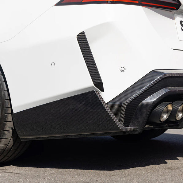 SooQoo BMW G90 & G99 M5 Rear Reflector Trims In Gloss Carbon Fibre