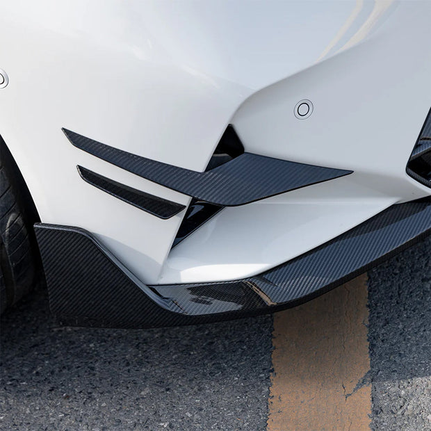 SooQoo BMW G90 & G99 M5 SQ Front Canards In Gloss Carbon Fibre