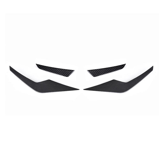 SooQoo BMW G90 & G99 M5 SQ Front Canards In Gloss Carbon Fibre