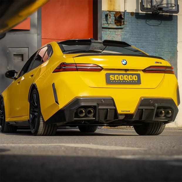 SooQoo BMW G90 & G99 M5 SQ-A Rear Diffuser In Gloss Carbon Fibre