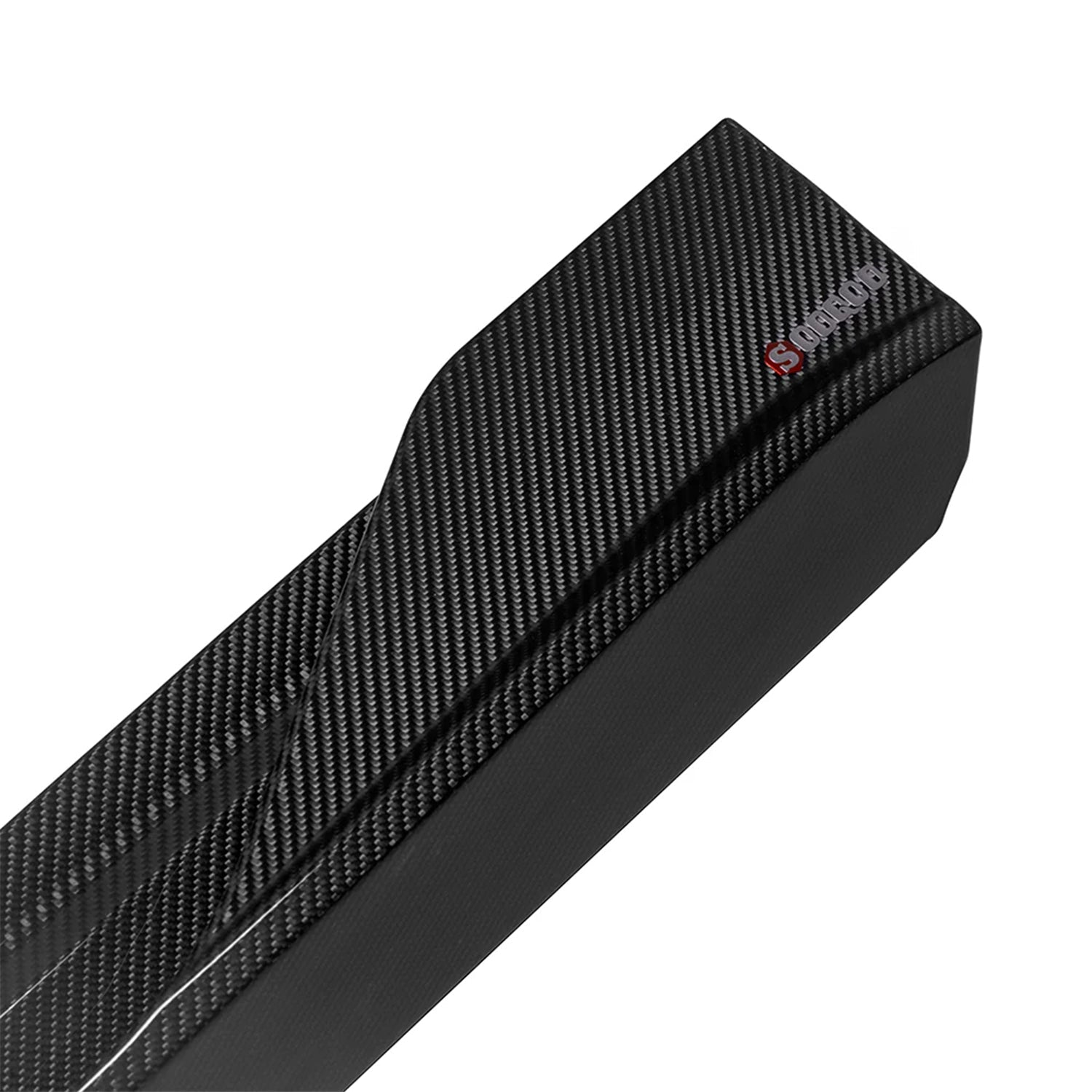 SooQoo BMW F96 X6M & G06 X6 LCI Side Skirts In Gloss Carbon Fibre