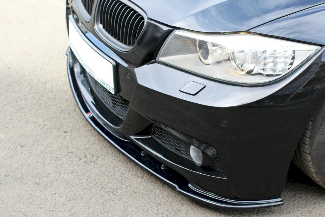 Maxton Design - Front Splitter V.1 BMW 3 Sedan / Touring M-Sport E90 / E91 Facelift
