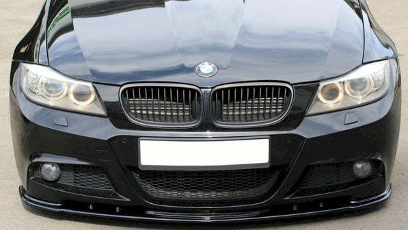 Maxton Design - Front Splitter V.1 BMW 3 Sedan / Touring M-Sport E90 / E91 Facelift