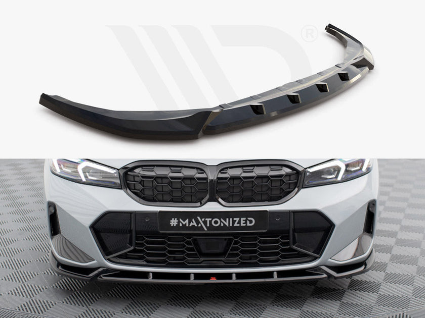 Maxton Design - FRONT SPLITTER V.1 BMW 3 M340I / M-PACK G20 / G20 FACELIFT