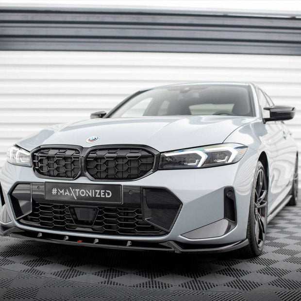 Maxton Design - FRONT SPLITTER V.1 BMW 3 M340I / M-PACK G20 / G20 FACELIFT