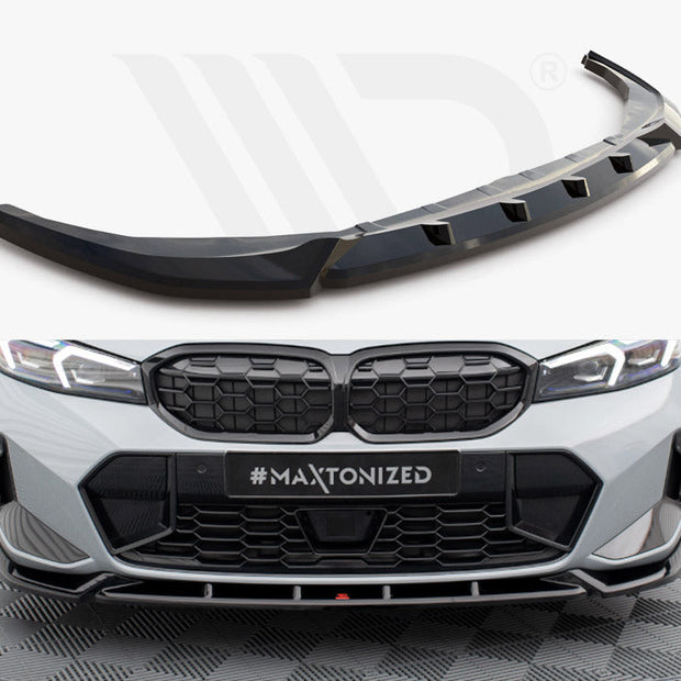 Maxton Design - FRONT SPLITTER V.1 BMW 3 M340I / M-PACK G20 / G20 FACELIFT