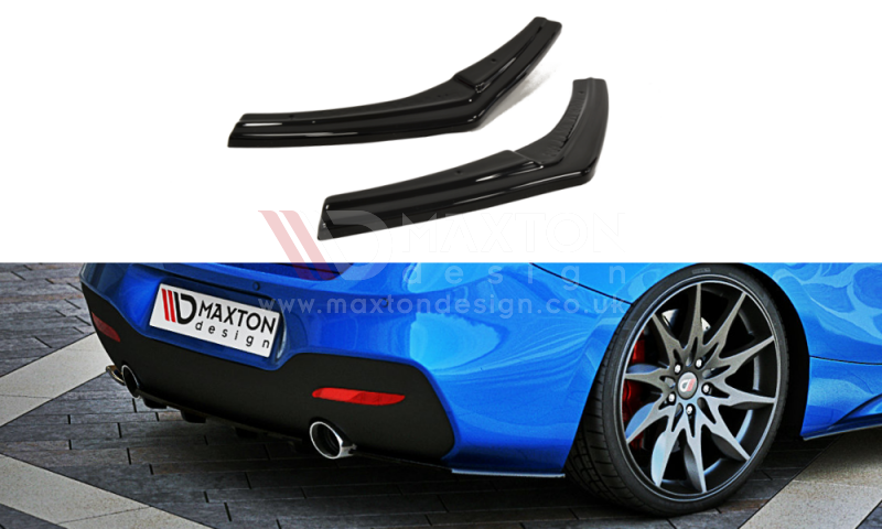 Maxton Design - REAR SIDE SPLITTERS BMW 1 F20/F21 M-POWER (FACELIFT)