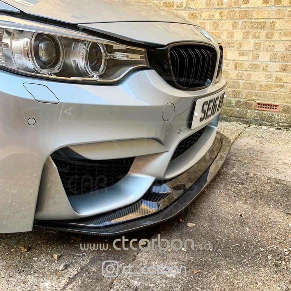 BMW M3/M4 (F80 F82 F83) CARBON FIBRE SPLITTER - GTS STYLE