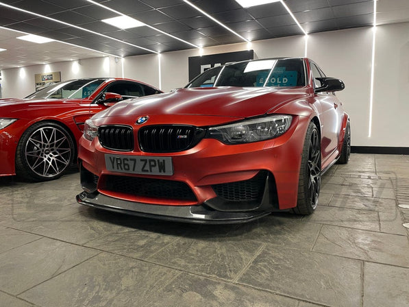 BMW M3/M4 (F80 F82 F83) CARBON FIBRE SPLITTER - GTS STYLE