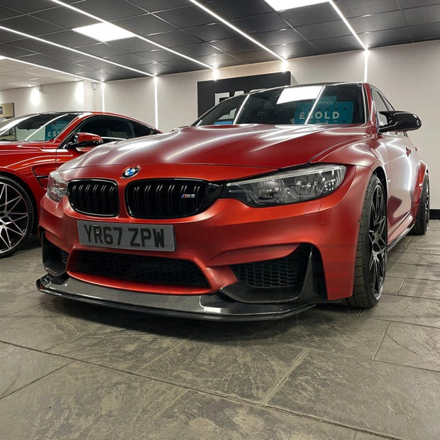 BMW M3/M4 (F80 F82 F83) CARBON FIBRE SPLITTER - GTS STYLE