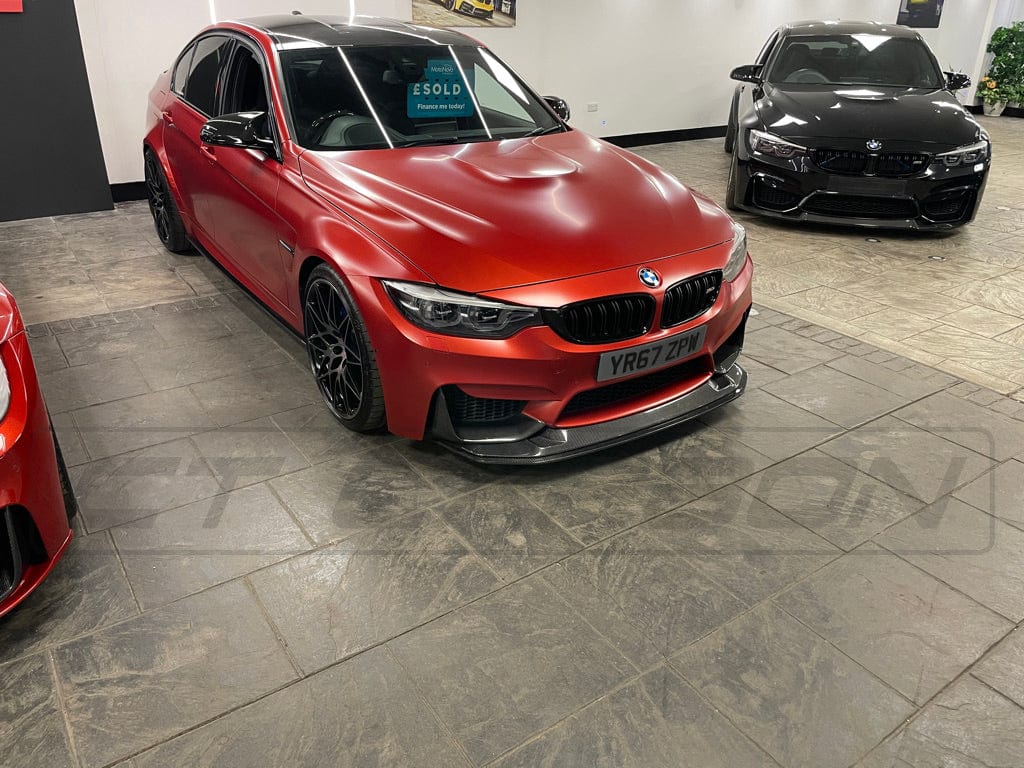 BMW M3/M4 (F80 F82 F83) CARBON FIBRE SPLITTER - GTS STYLE