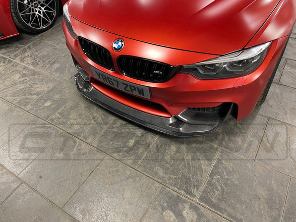 BMW M3/M4 (F80 F82 F83) CARBON FIBRE SPLITTER - GTS STYLE