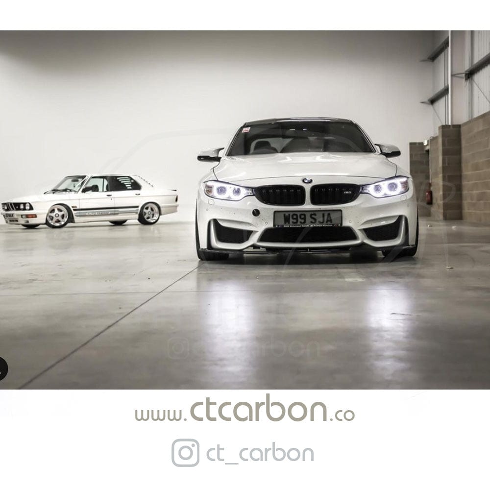 BMW M3/M4 (F80 F82 F83) CARBON FIBRE SPLITTER (NO CANARDS) - MP STYLE