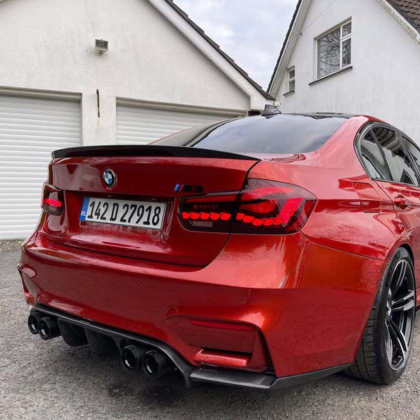 BMW M3 F80 & F30 3 SERIES CARBON FIBRE SPOILER - V4