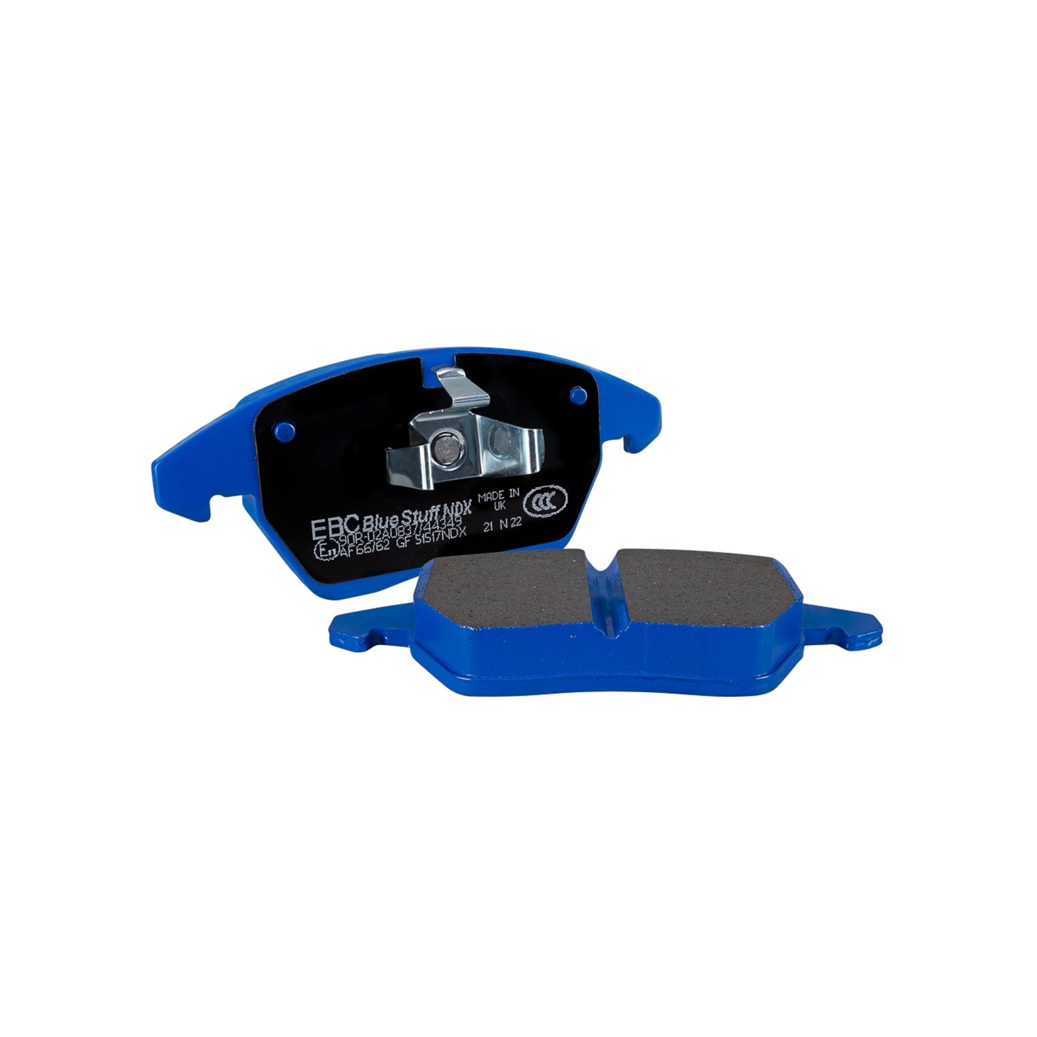 EBC Bluestuff Front Brake Pads For BMW G20 M340i, G22 M440i, G42 M240i, Toyota GR Supra & more (5000 Series Track Day Set DP42302R)