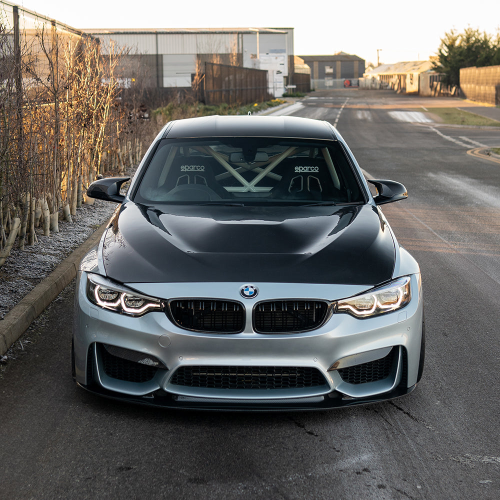 BMW M3/M4 (F80 F82 F83) PRE-PREG CARBON FIBRE SPLITTER - GT STYLE