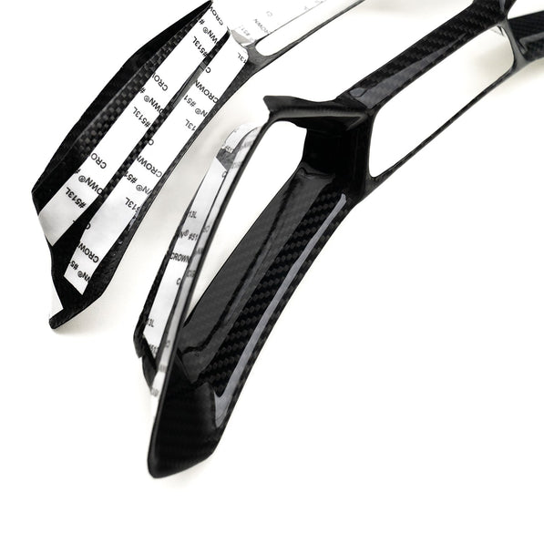 SHFT BMW G80/G81 M3, G82/G83 M4 & G87 M2 Gloss Carbon Fibre Seat Centre Trim Covers